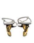 JW Anderson Chain-Heel Strappy Sandals EU 38.5