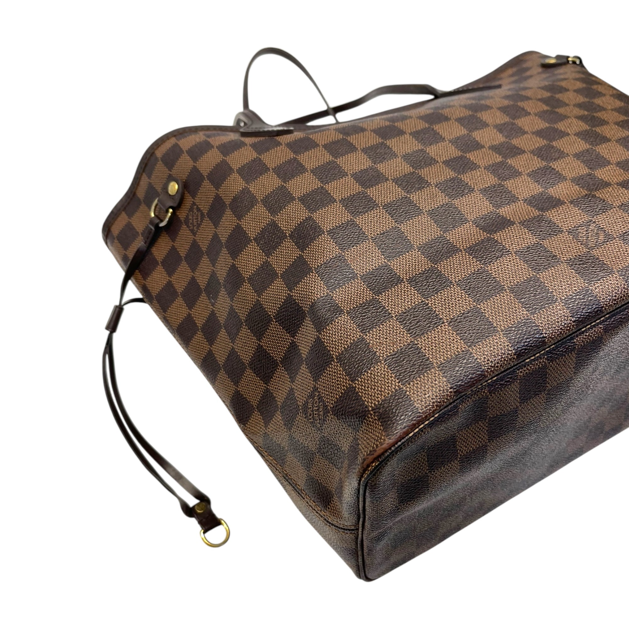 Louis Vuitton Damier Ebene Canvas Neverfull MM Bag