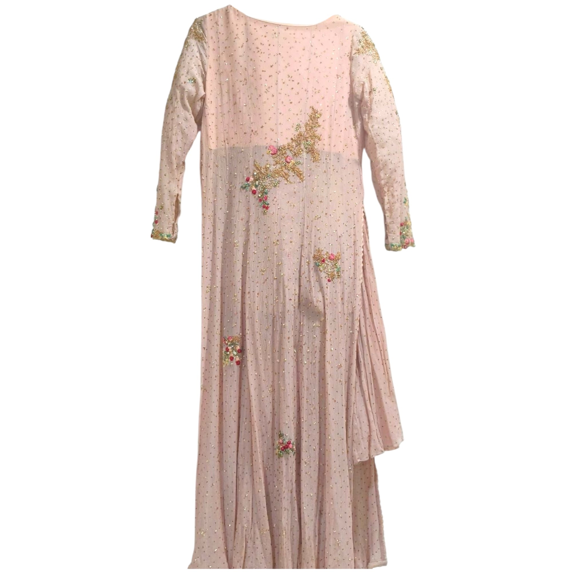Dolly J Pink Tulle Sharara Set