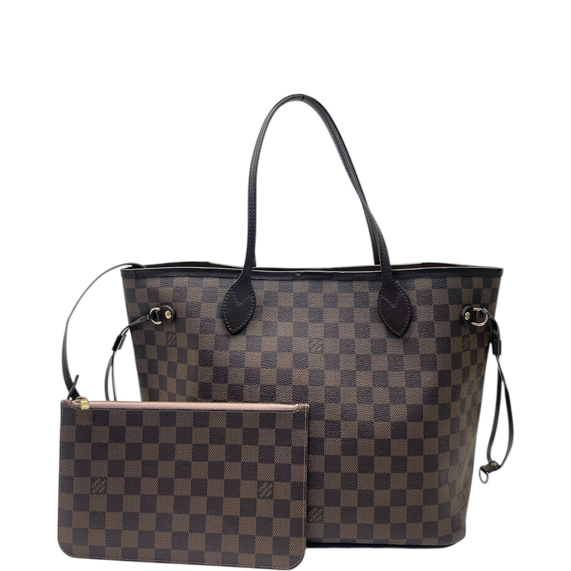Louis Vuitton Damier Ebene Canvas Neverfull MM Bag