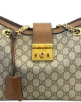 Gucci Padlock Medium Tote Bag in GG Supreme Canvas