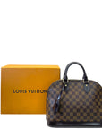 Louis Vuitton Alma PM Bag Damier Ebene Canvas