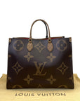 Louis Vuitton OnTheGo GM Tote Bag Giant Reverse Monogram Coated Canvas