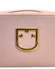 Furla Mini Brava Crossbody Bag Pink Leather