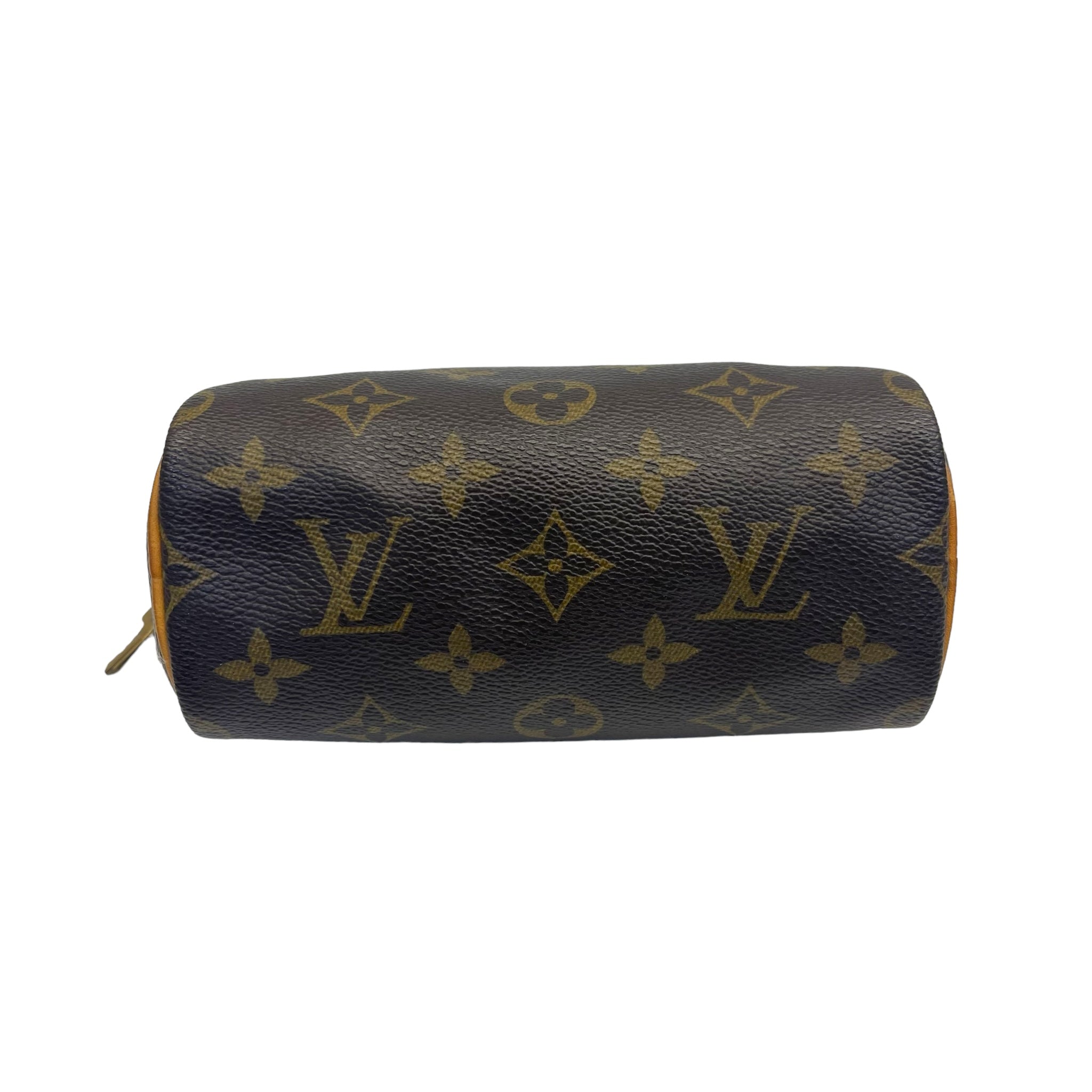 Louis Vuitton Monogram Canvas Nano Speedy Bandouliere Bag