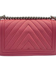 Chanel Boy Bag Medium in Lambskin Pink