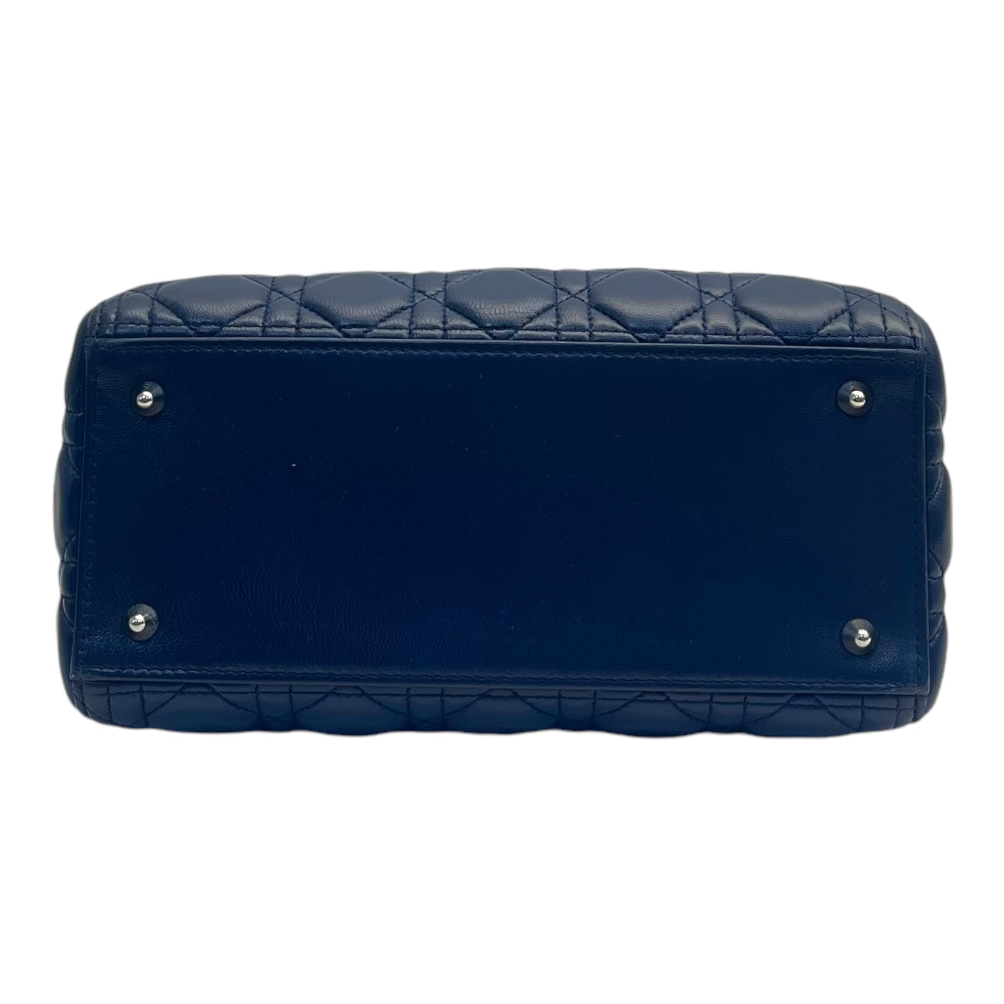 Lady Dior Medium Dark Blue