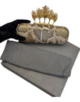 Alexander McQueen Python Knuckle Clutch