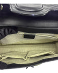Gucci Emily Black Guccissima Leather Shoulder Bag