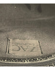 Zac Posen Black Leather Eartha Double Handle Satchel