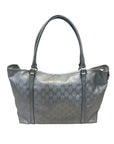 Gucci GG Implementation Silver Tote Bag