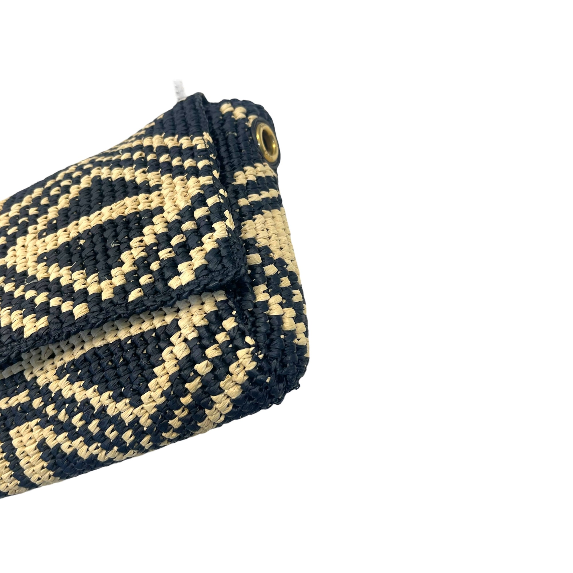 Saint Laurent Kate 99 Raffia Bag