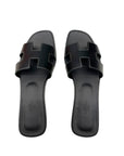 Hermes Orans Black Size 39.5 EU