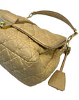 Dior Beige Quilted Leather Large Miss Dior Flap Bag