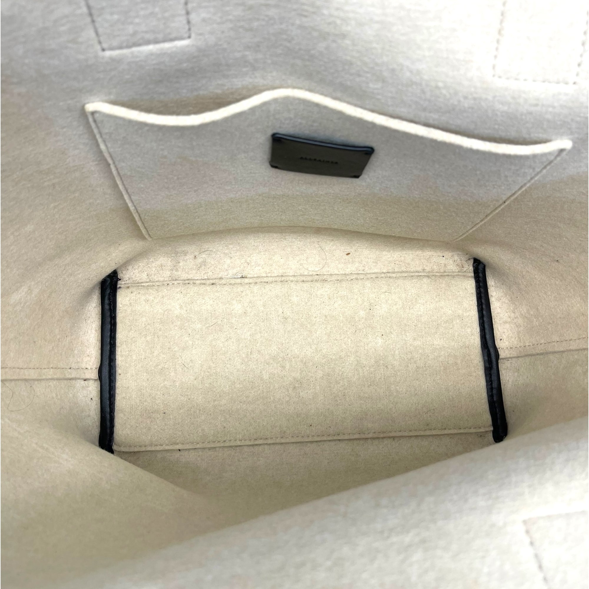 ALL SAINTS Anik Felt Tote Bag