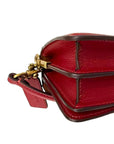 Coach Tabby Red Leather Shoulder Bag