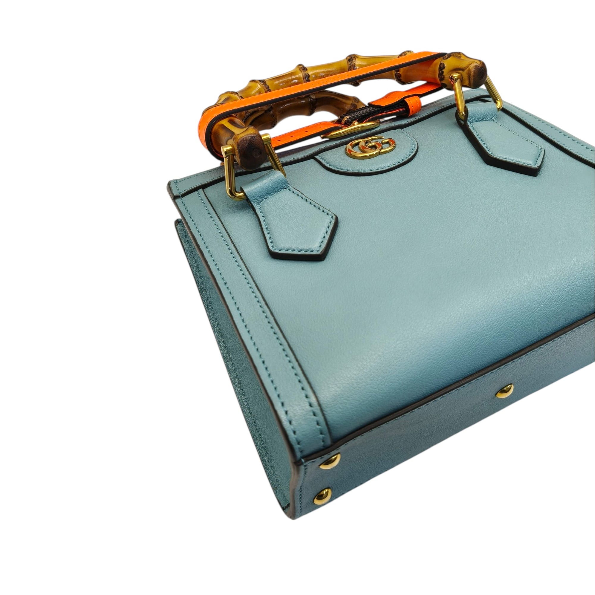 Gucci Diana Bamboo Leather Handbag