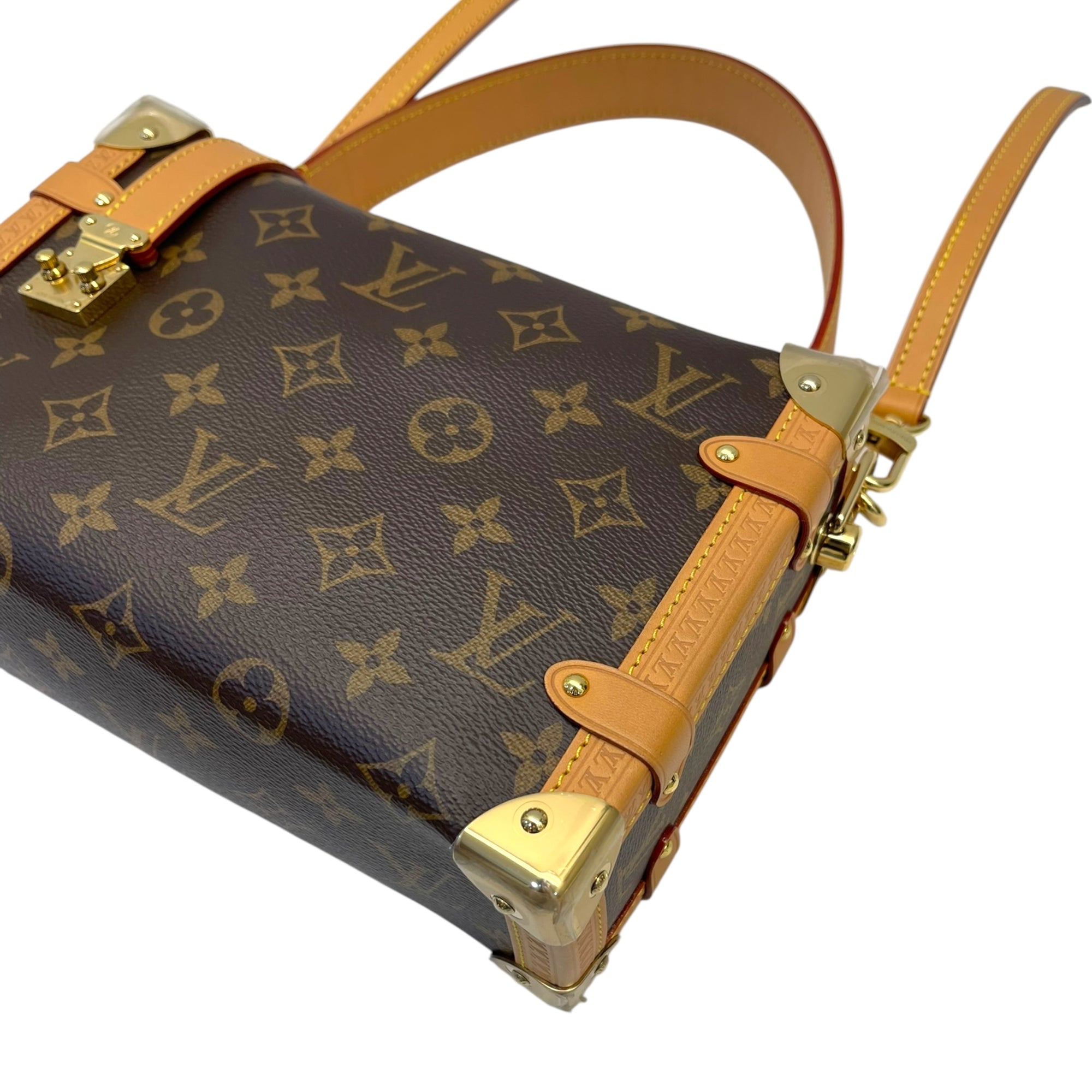 Louis Vuitton Brown Monogram Mini Soft Trunk Shoulder Bag