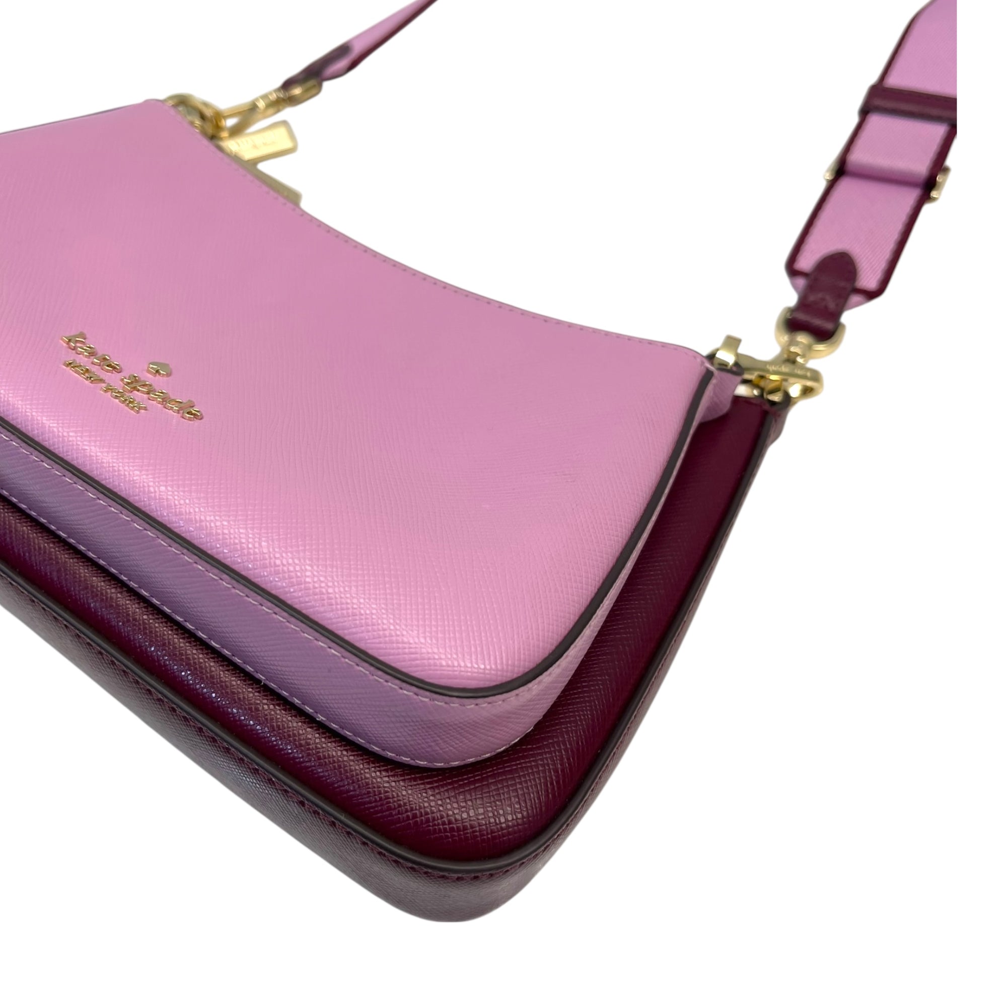 Kate Spade Duet Colorblock Saffiano Leather Small Crossbody
