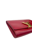 Louis Vuitton Vernis Patent Leather Louise Clutch One Size