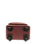 Bottega Veneta Trolley VN Leather Suitcase Red