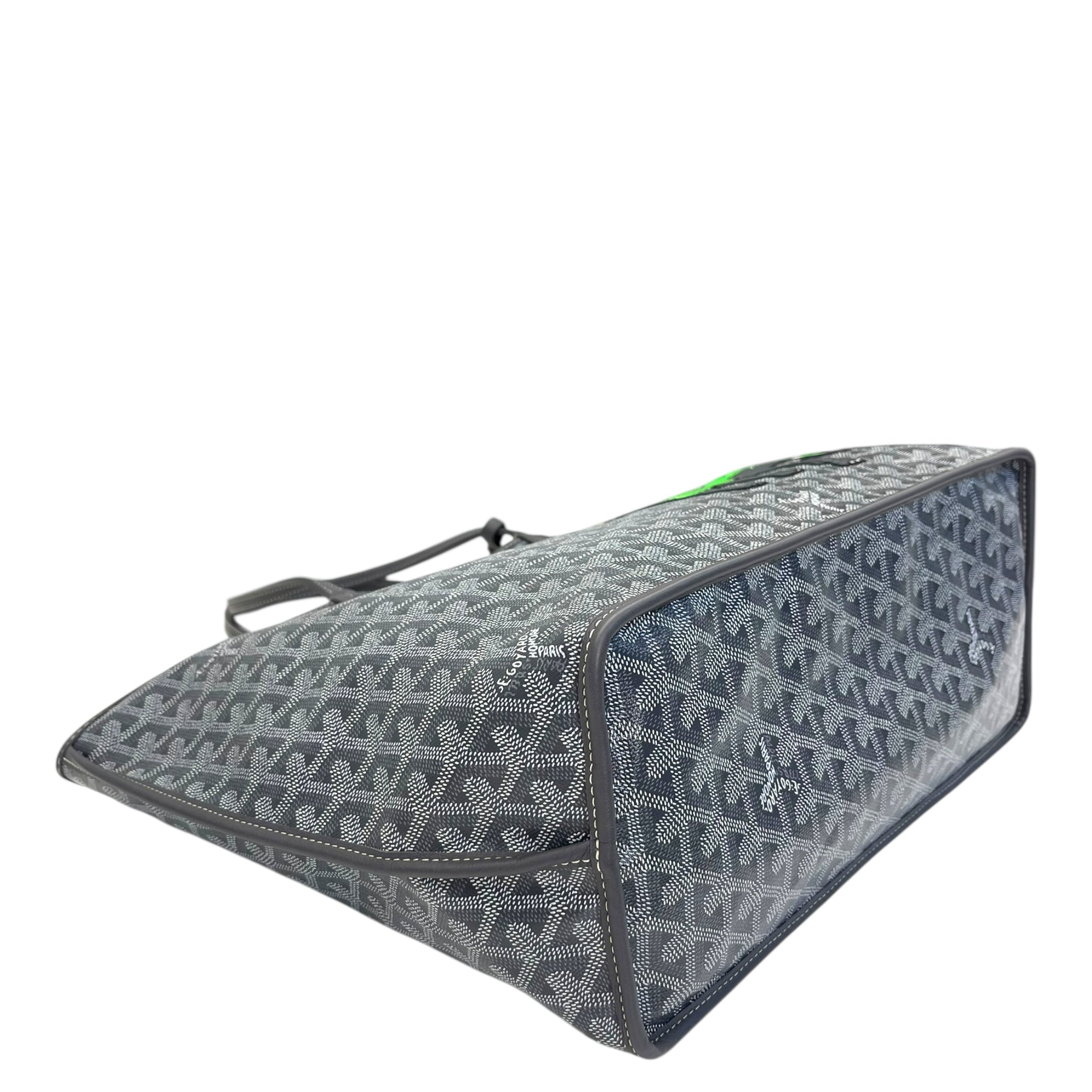Goyard Anjou PM Elephant Embroidery Tote Bag