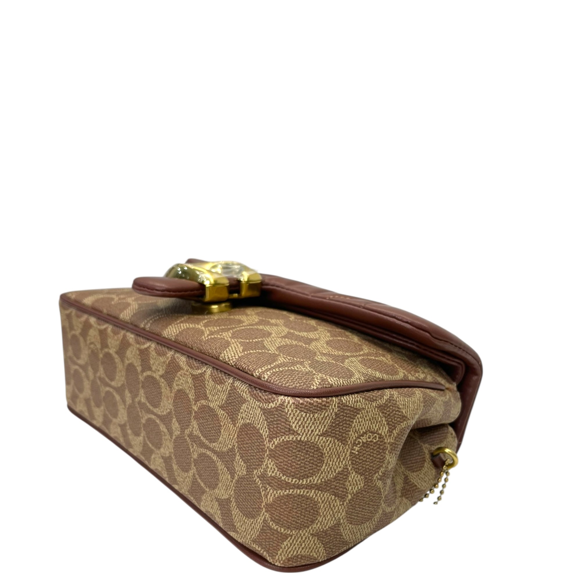 Coach Tabby Shoulder Bag 26 in Signature Canvas With Quilting