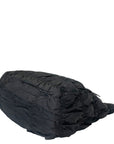 Prada Black Tessuto Gaufre Nylon Shoulder Bag