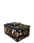 Roberto Cavalli Box Clutch with Chain Sling