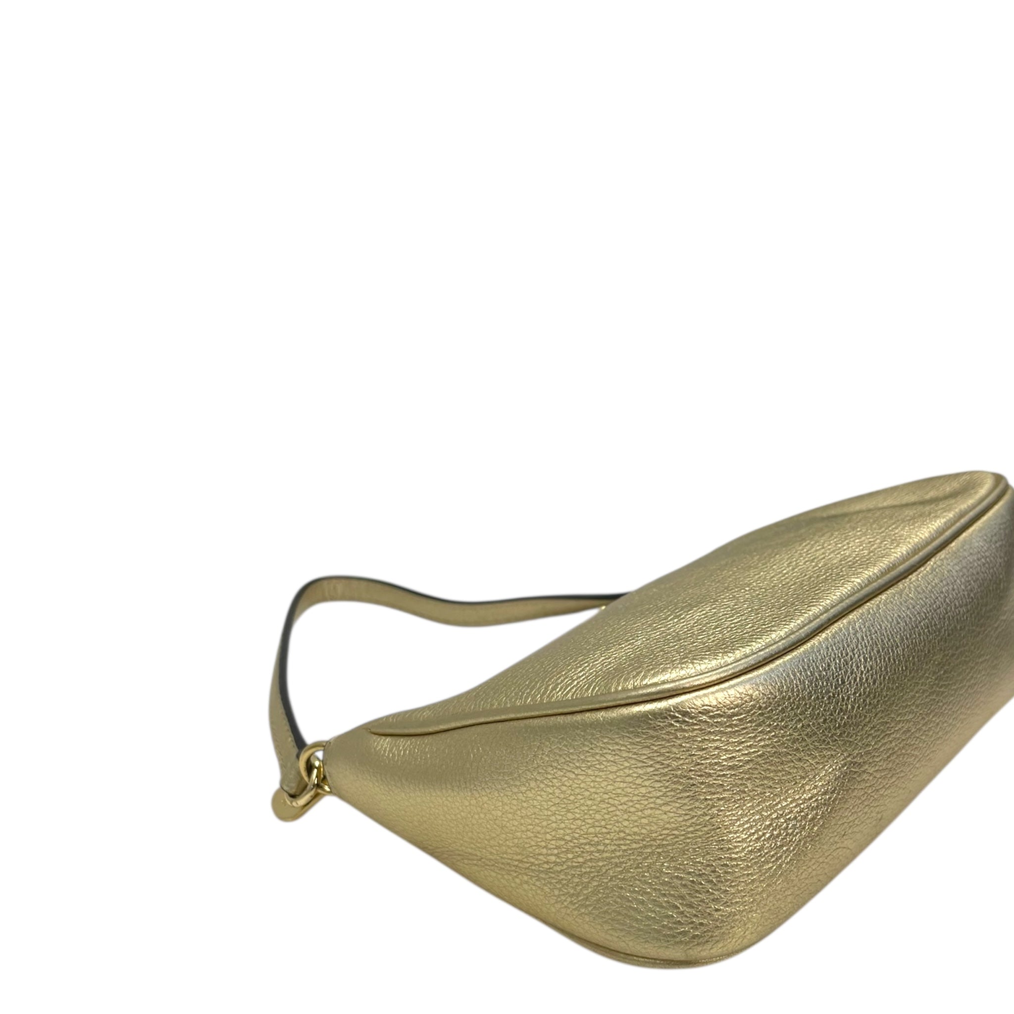 Michael Kors Gold Leather shoulder bag