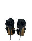 Jimmy Choo Glitter Strappy Heels EU 39