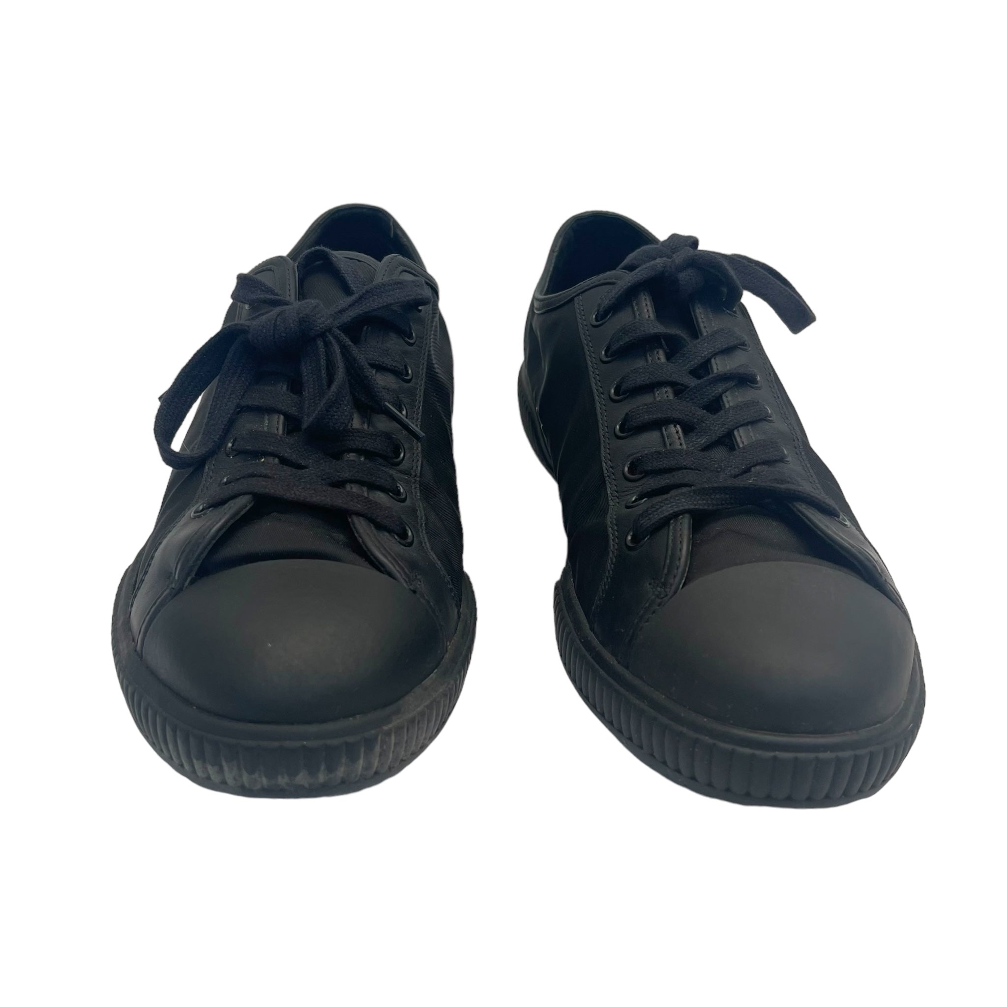 Prada Men Low-Top Black Sneakers Size EU 41.5