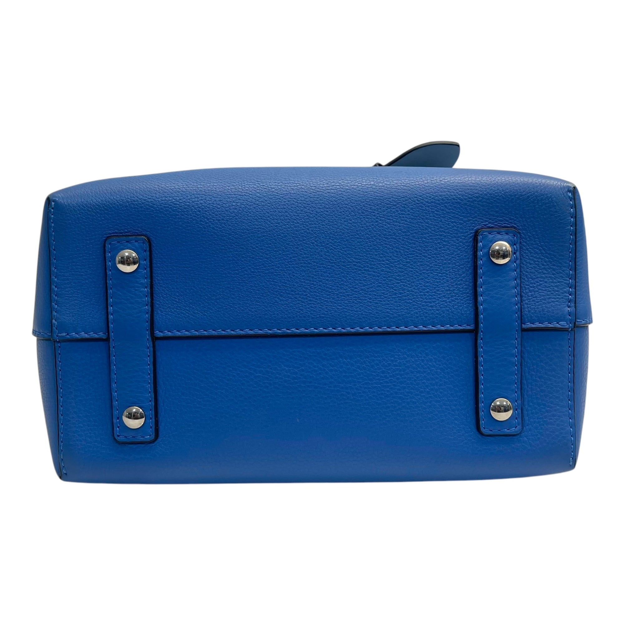 Burberry Hydrangea Blue Leather Small Belt Bag