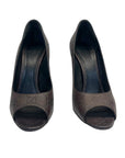 Gucci GG Brown Pump Heels EU 37.5