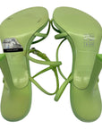 Alexander Wang Green Tie Up Sandals EU 38