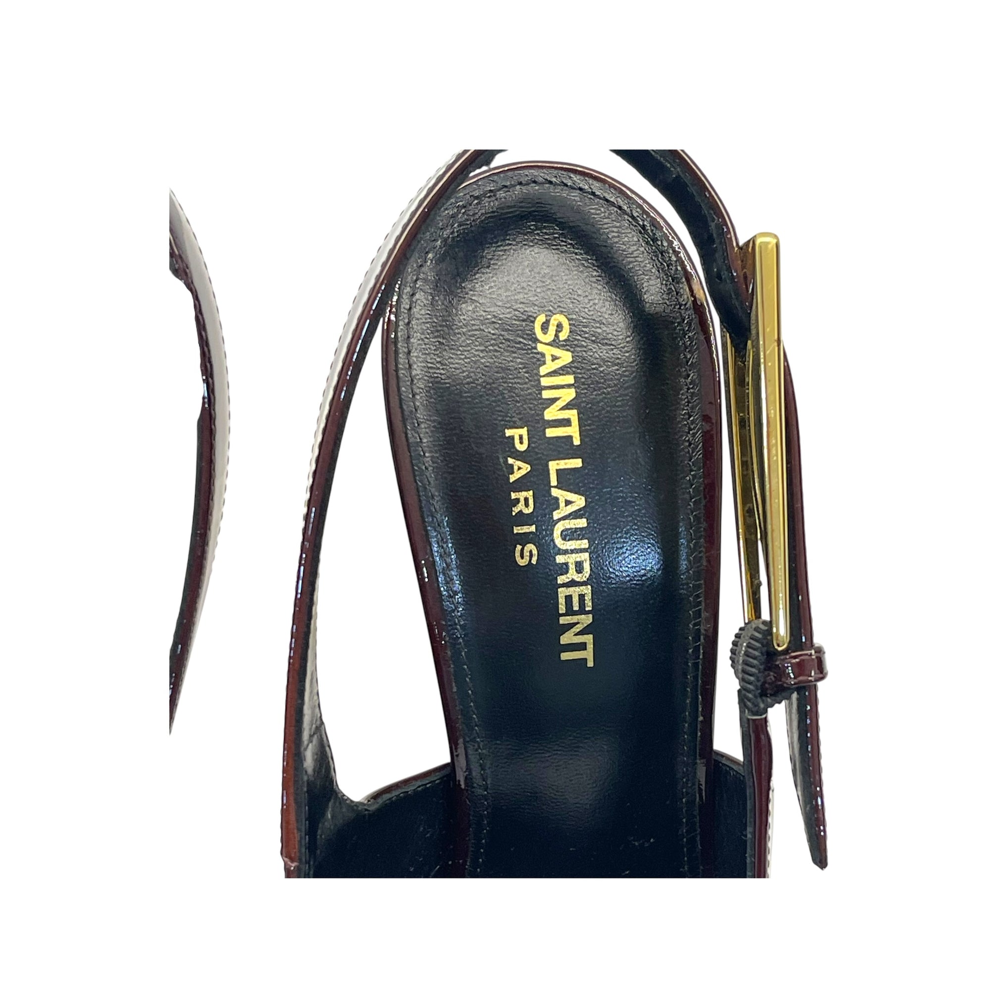 Yves Saint Laurent Lee Slingback Heels Size EU 38