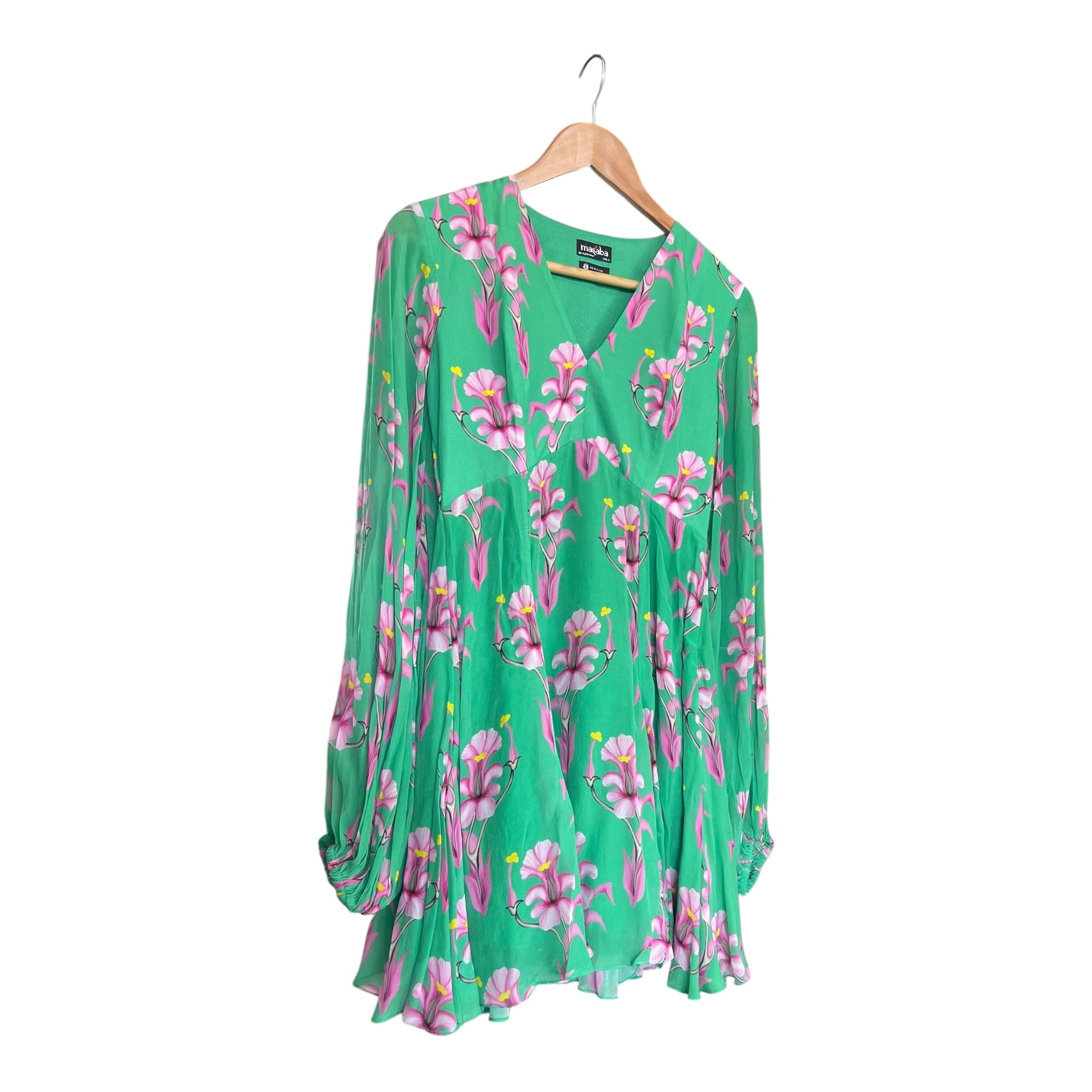 Masaba Floral Crepe Dress