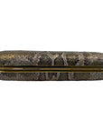 Alexander McQueen Python Knuckle Clutch
