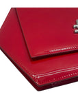 Dolce and Gabbana Red Patent Leather Bag