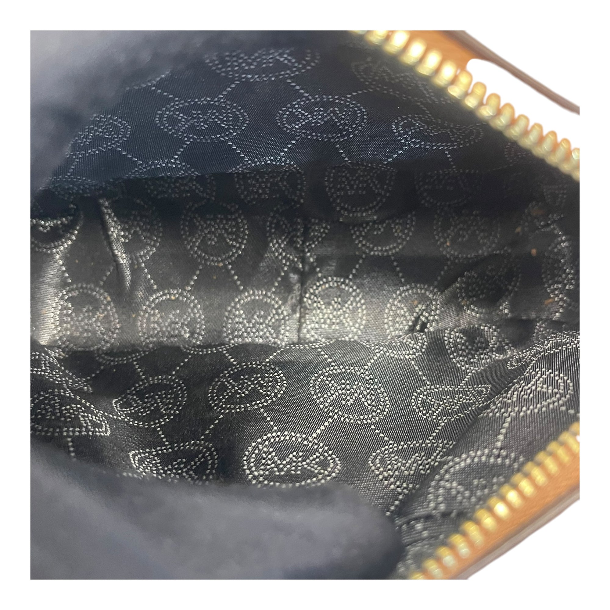 Michael Kors Jet Set Brown Logo Crossbody Bag