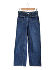 Sandro Louise Braide Jeans in Blue Denim Size 38