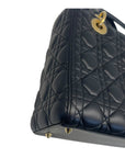 Christian Dior Mini Lady Dior Black Cannage Bag