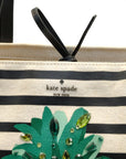 Kate Spade By The Pool Canvas Pineapple Mega Original Bag