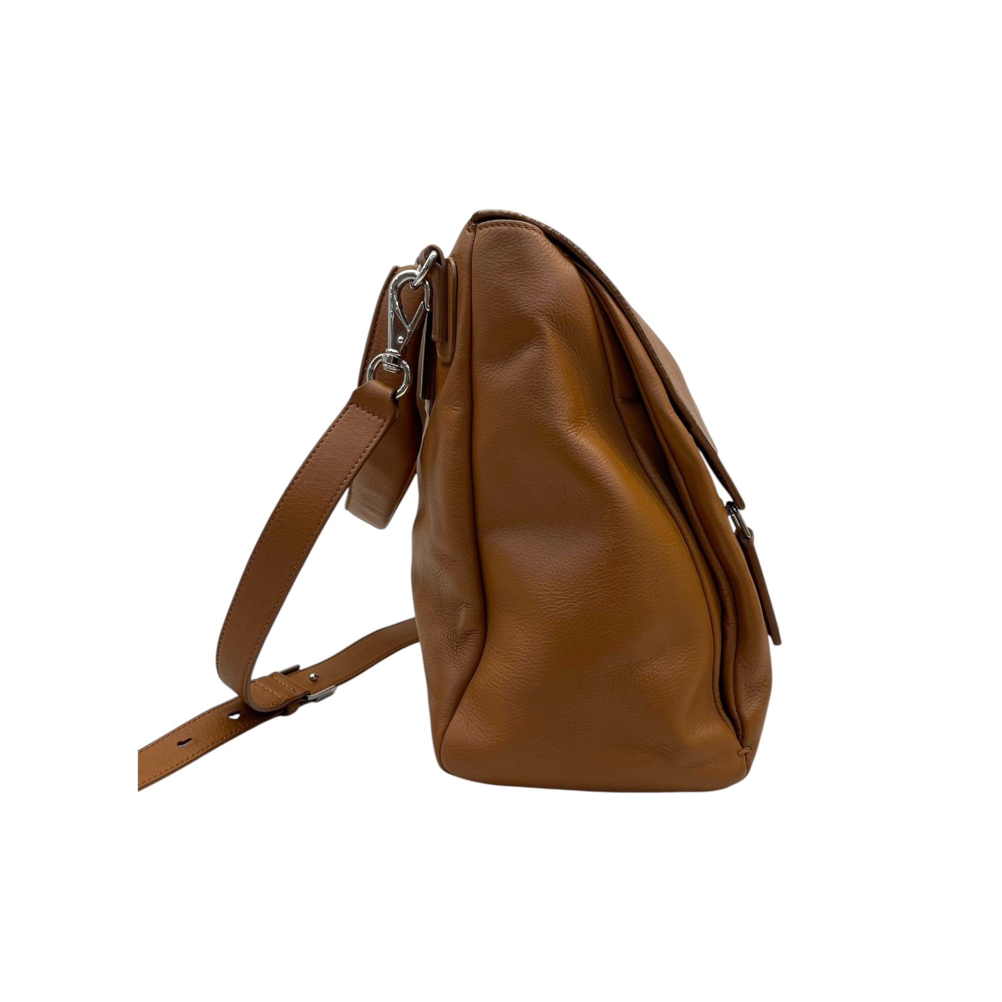 Givenchy Brown Leather Pandora Pure Medium Bag