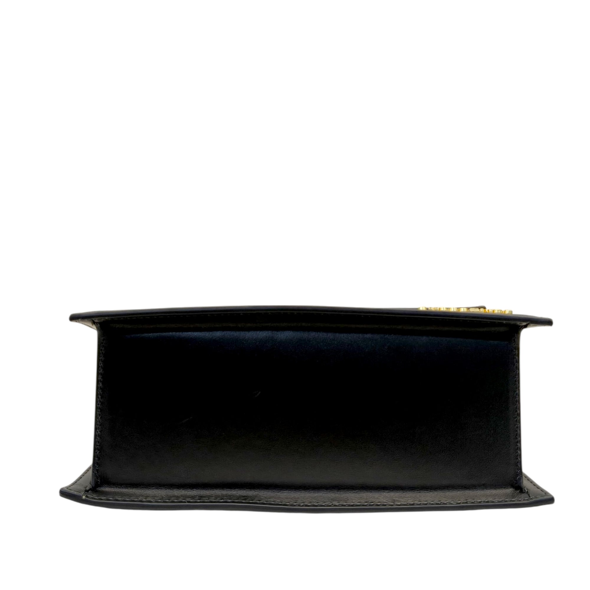 Jacquemus Black Leather Grand Le Chiquito Top Handle Bag