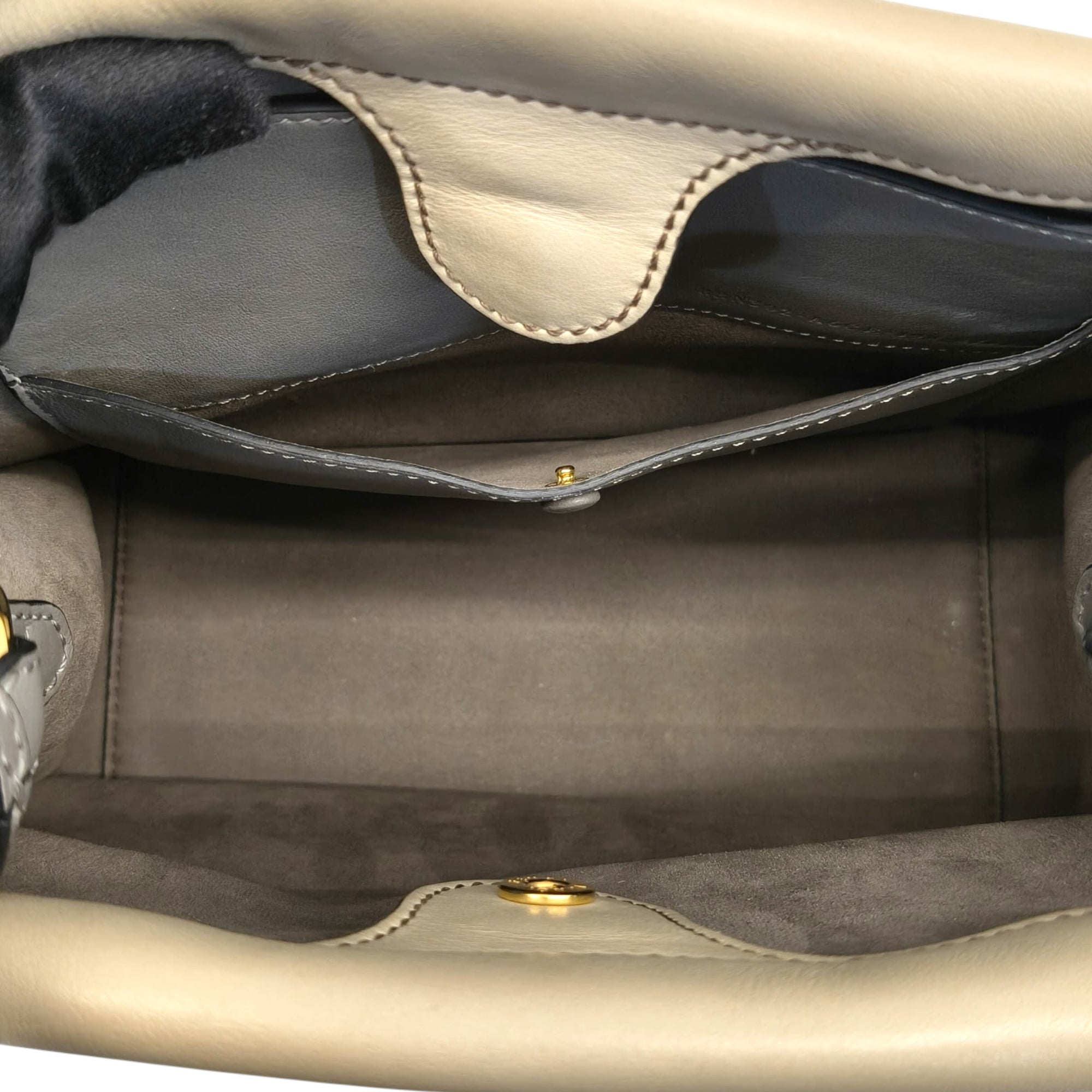 Fendi Tri-Color Grace Leather Flip Bag