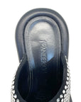 JW ANDERSON BLACK SLIP ON HEELS EU 39