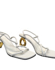JW Anderson Chain-Heel Strappy Sandals EU 38.5