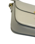 Celine Light Grey Leather Medium Triomphe Bag