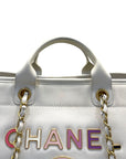 Chanel 2022 Enamel Medium Deauville Tote Bag